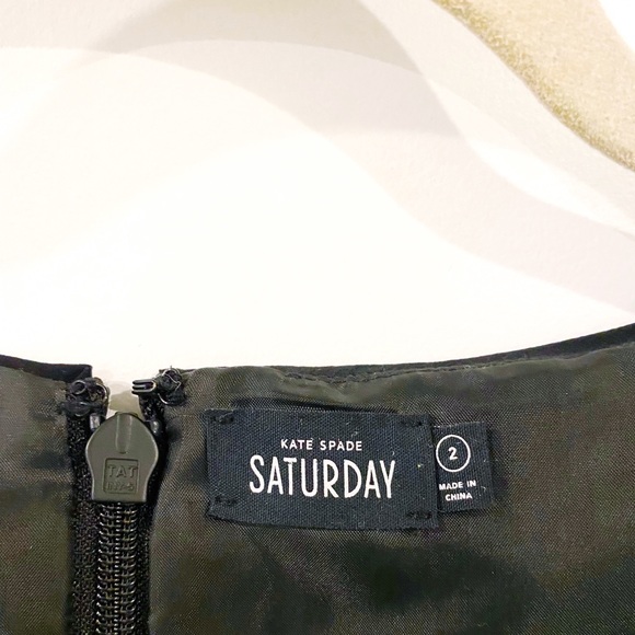 Kate Spade Saturday BAROQUE CAP SLEEVE FLARE DRESS - Picture 6 of 7